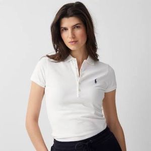 Ralph Lauren white polo